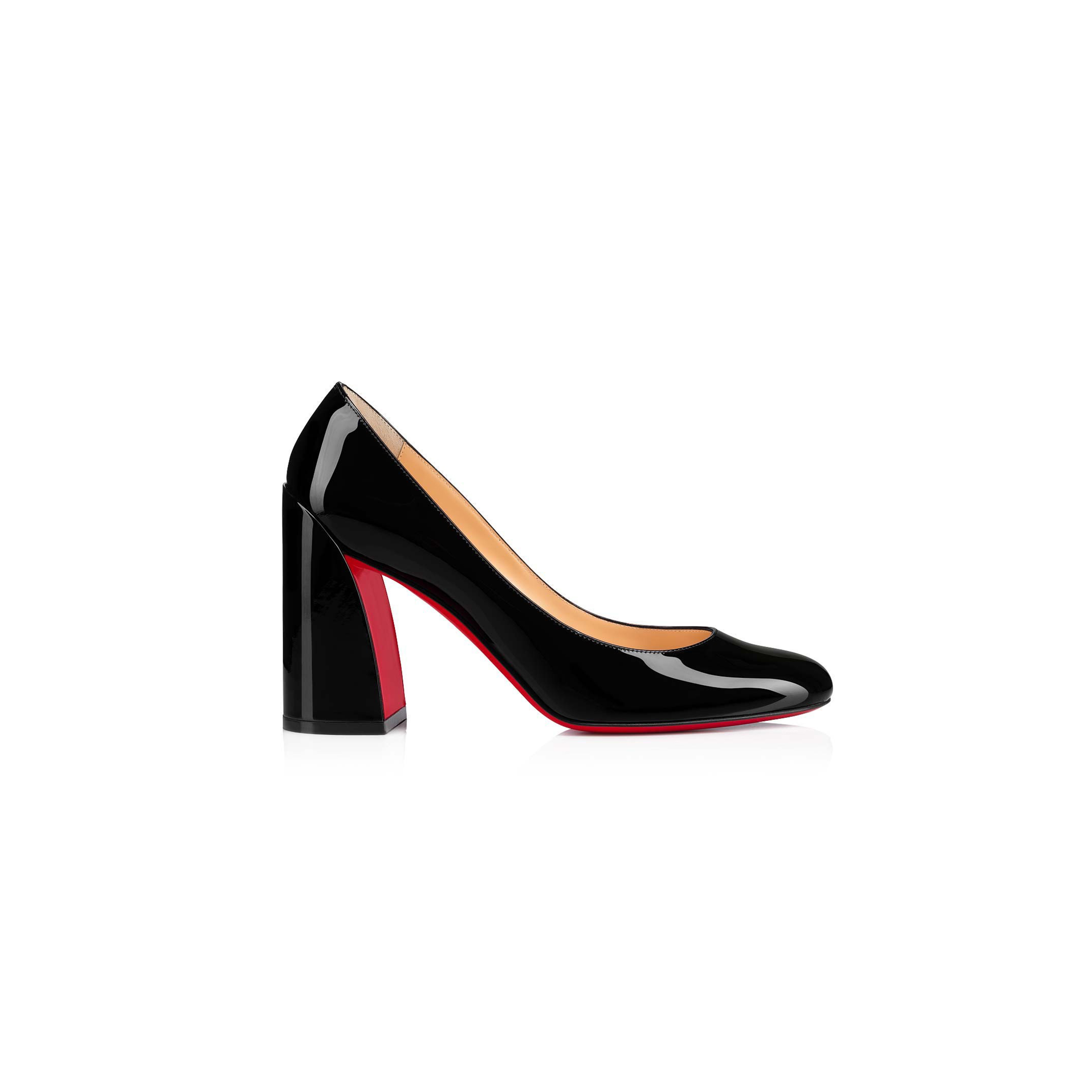 CHRISTIAN LOUBOUTIN MISS SAB 85 MM PUMPS-PATENT CALF LEATHER-BLACK-WOMEN 3210568BK01 CHRISTIAN LOUBOUTIN MISS SAB 85 MM PUMPS-PATENT CALF LEATHER-BLACK-WOMEN 3210568BK01